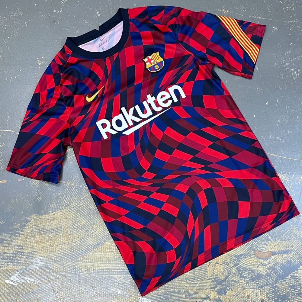 Nike Barcelona Training Soccer Jersey CD5812-658 Medium World Cup Olympics